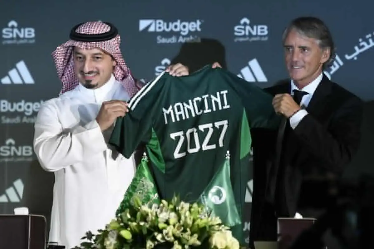 Nasib Roberto Mancini di Timnas Arab Saudi Terancam Punah